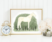 Personalized Horse Fine Art Prints