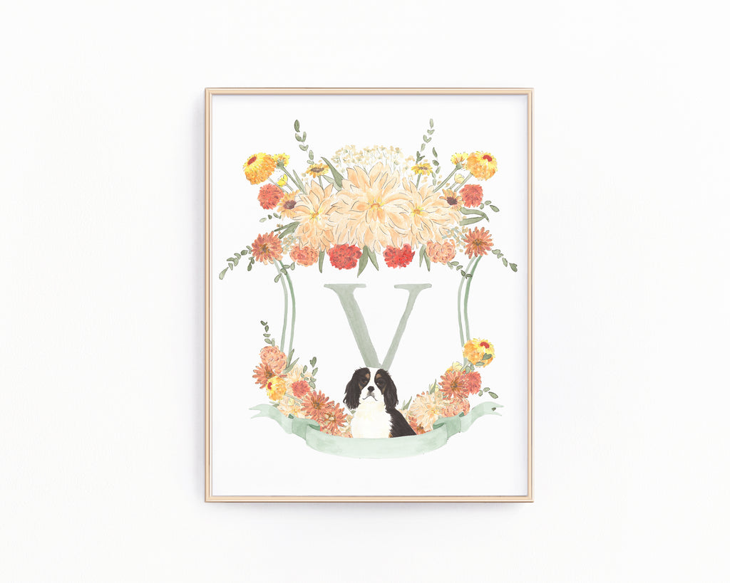 Custom Family Crest Fine Art Print (Mums)