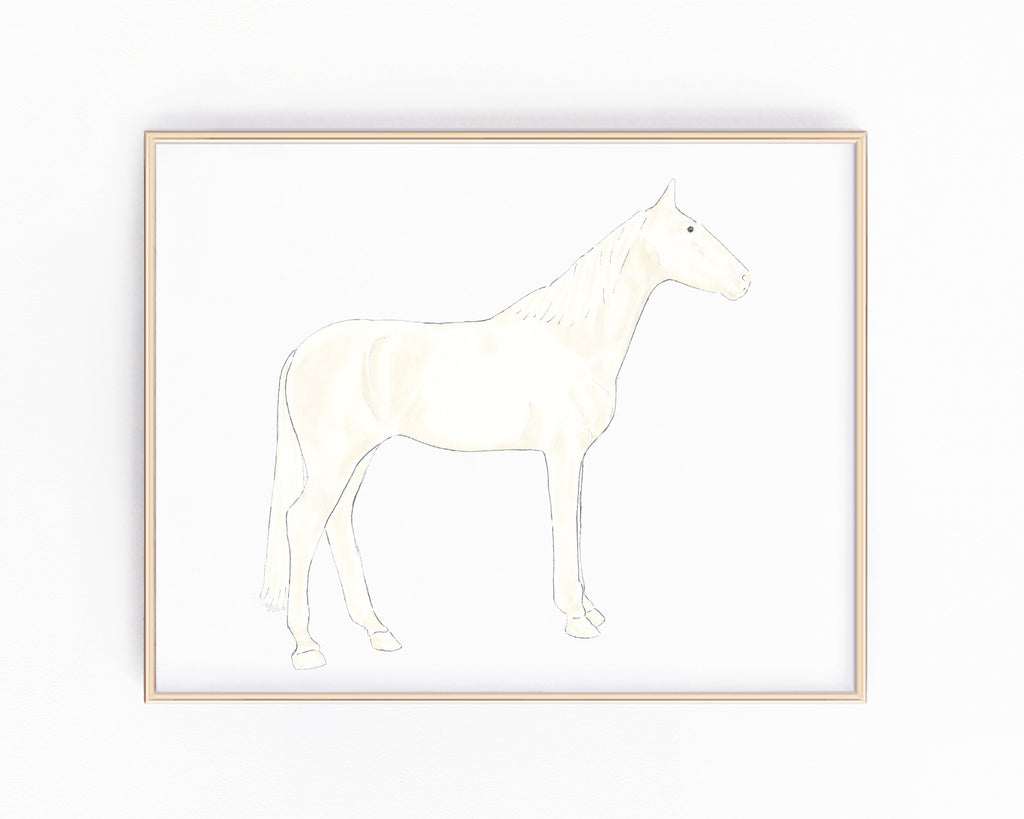 Personalized Horse Fine Art Prints