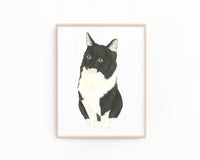 Personalized Ragamuffin Cat Fine Art Prints