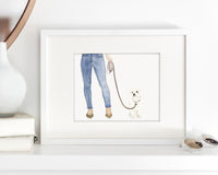 Custom Bichon Dog Mom Print