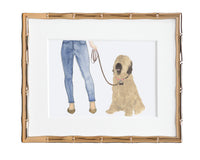 Custom Briard Dog Mom Print