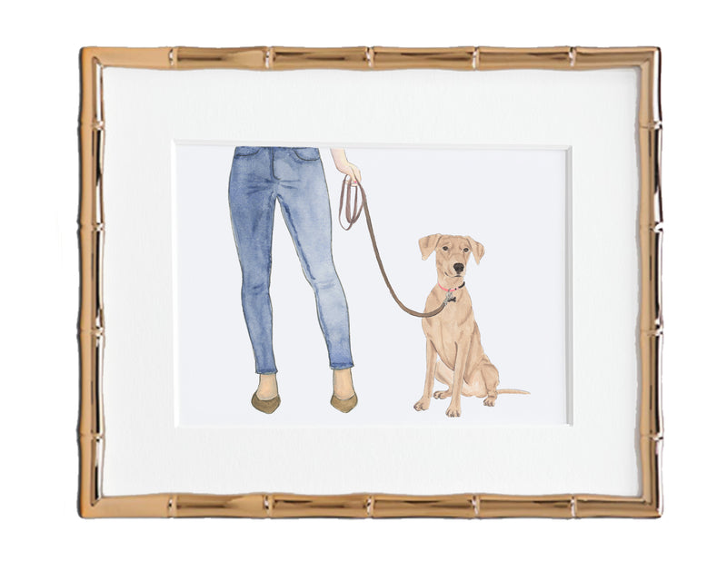 Custom German Pinscher Dog Mom Print
