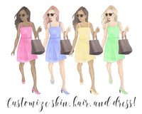 Olivia & The Frenchie (Masked) Flat Cards (set of 10)