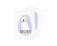 Personalized Pitbull (White) Tea Towel (Set of 2)