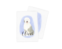 Personalized Old English Sheepdog Tea Towel (Set of 2)