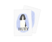 Personalized English Springer Spaniel (Black & White) Tea Towel (Set of 2)