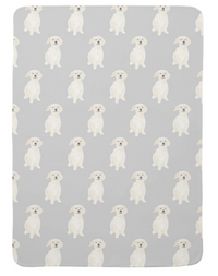 Custom Pet Painting Fleece Baby Blanket