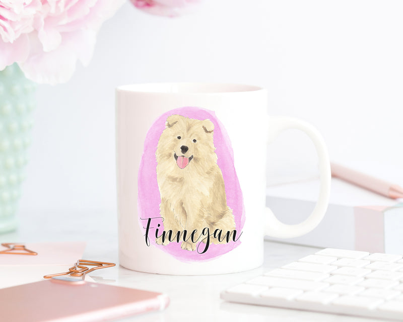 Personalized Chow Chow Ceramic Mug