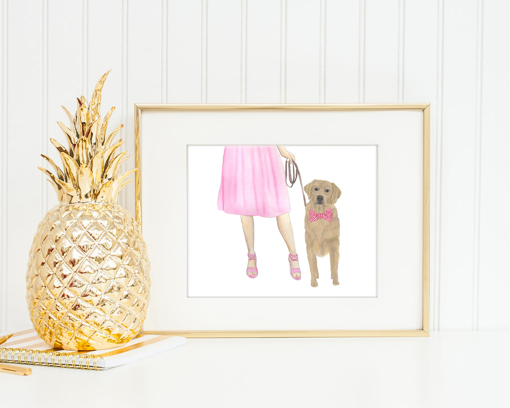 Golden Walkin' Fine Art Print