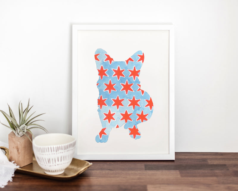 Chicago Dog Fine Art Print (#14)