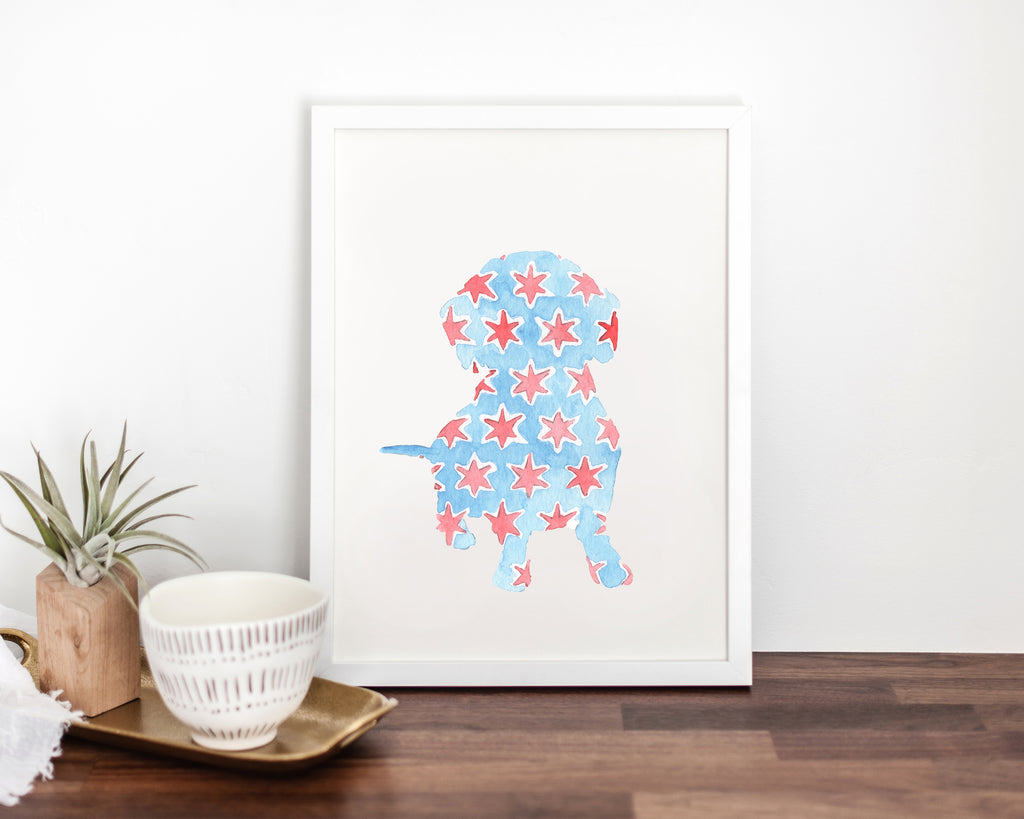 Chicago Dog Fine Art Print (#4)