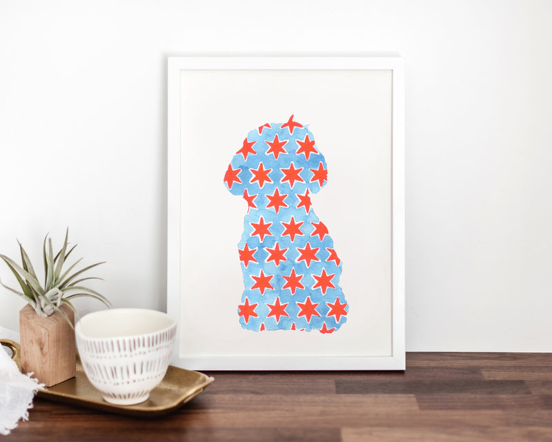 Chicago Dog Fine Art Print (#10)