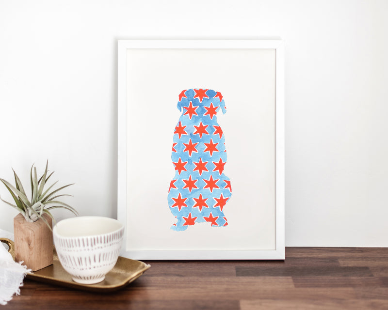 Chicago Dog Fine Art Print (#13)