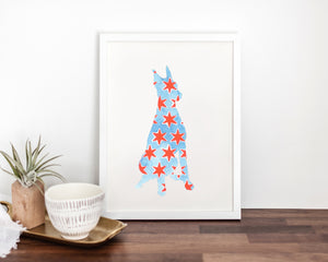 Chicago Dog Fine Art Print (#11)