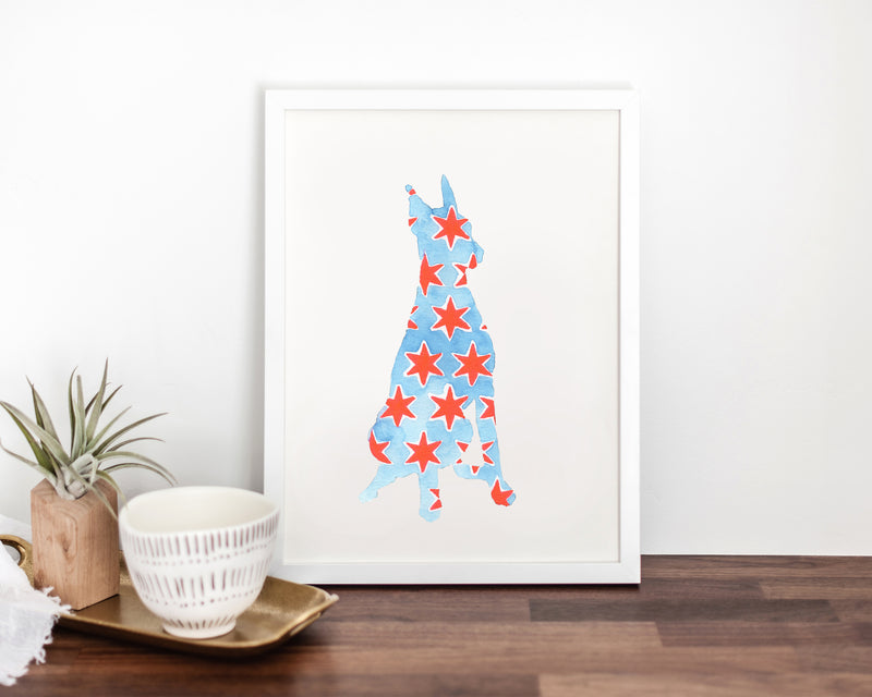Chicago Dog Fine Art Print (#11)