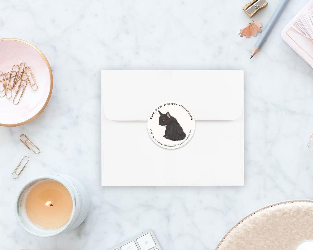 Round Address Labels