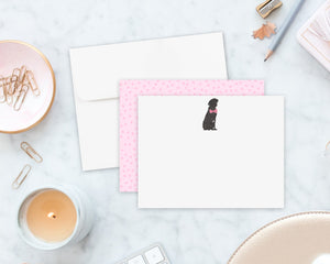 Black Lab Little Baby Flat Cards (set of 10)