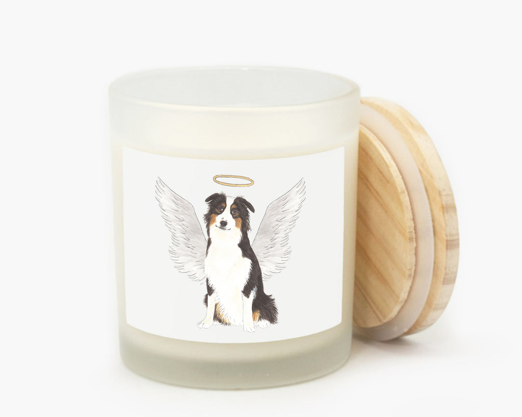 Australian Shepherd Candle