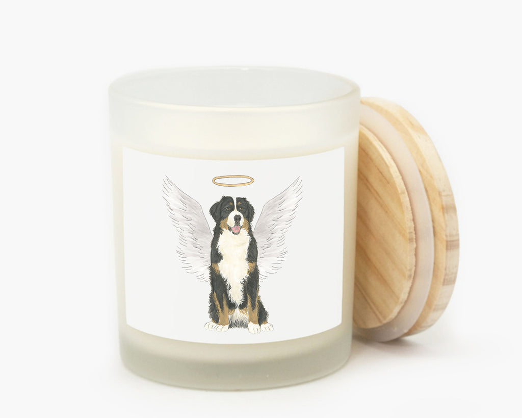 Bernese Mountain Dog Candle