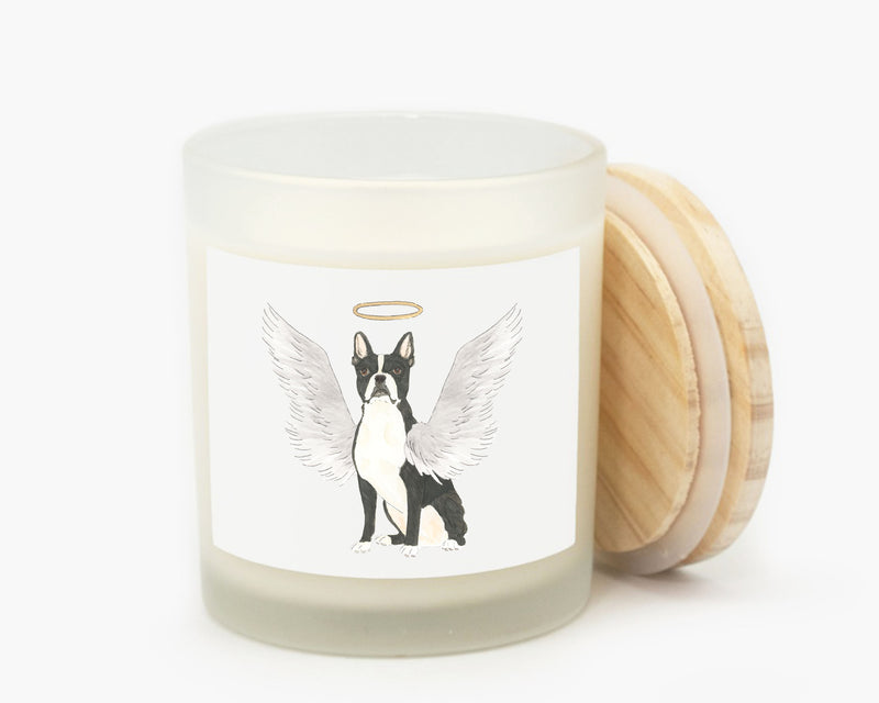 Boston Terrier Candle