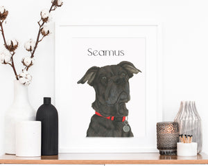 Personalized Cane Corso Fine Art Prints