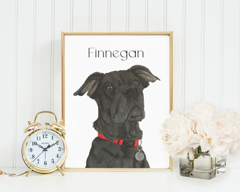 Personalized Cane Corso Fine Art Prints