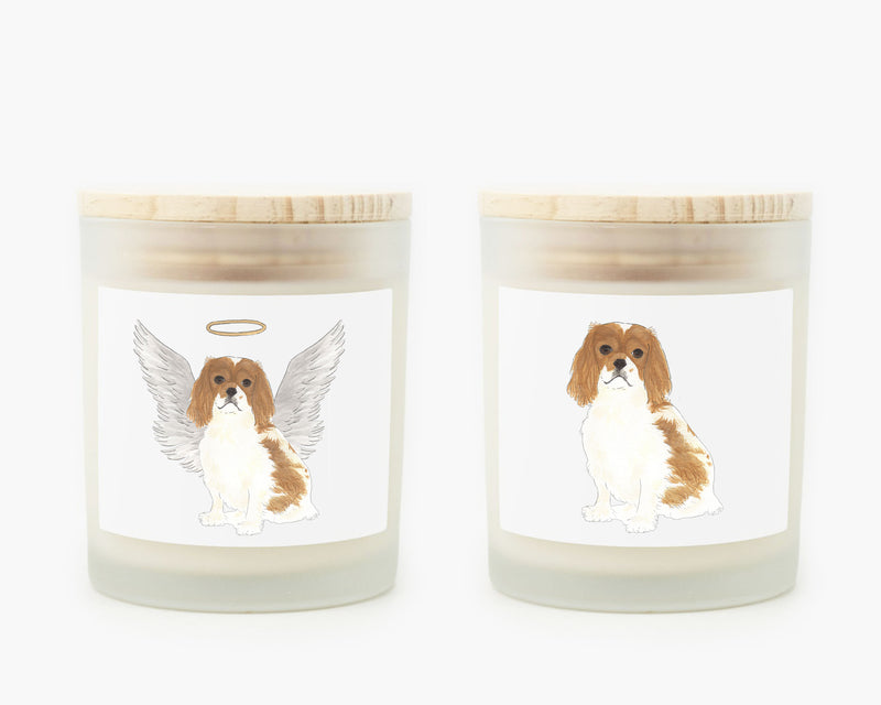 Cavalier King Charles Spaniel (Blenheim) Candle
