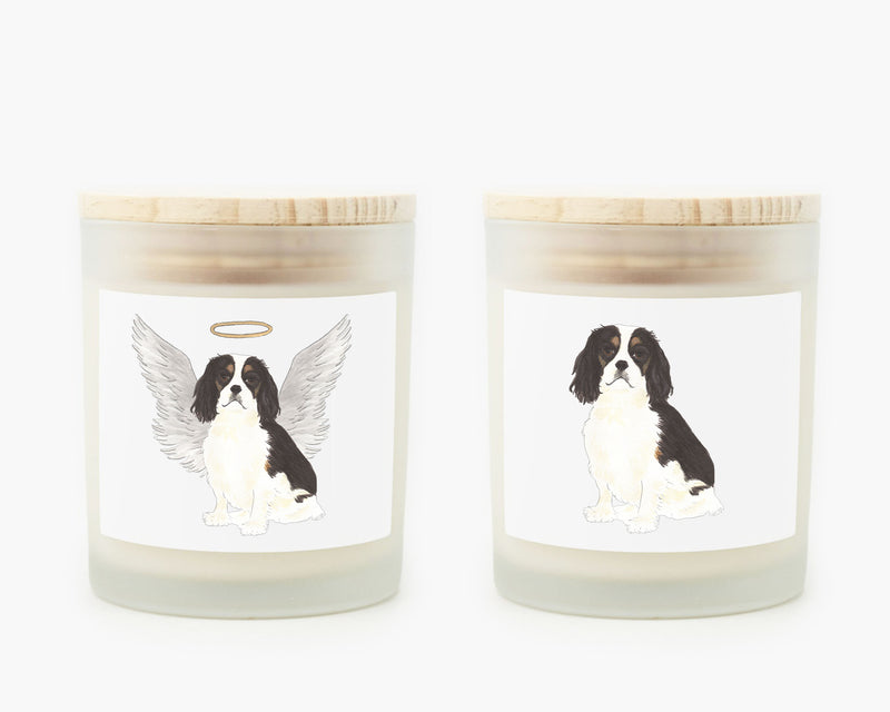 Cavalier King Charles Spaniel (Tricolor) Candle