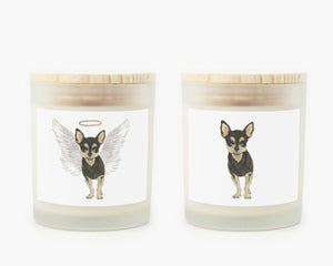 Chihuahua (Short Haired, Tricolor) Candle