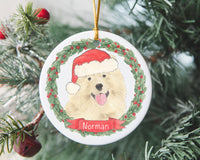 Personalized Chow Chow Christmas Ornament