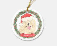 Personalized Chow Chow Christmas Ornament