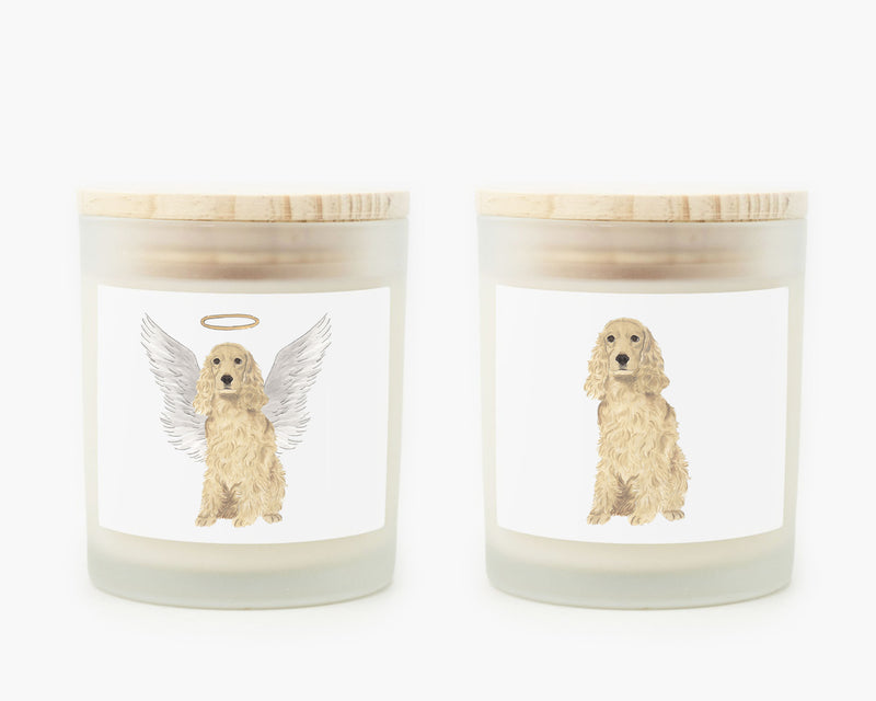 Cocker Spaniel (Golden) Candle
