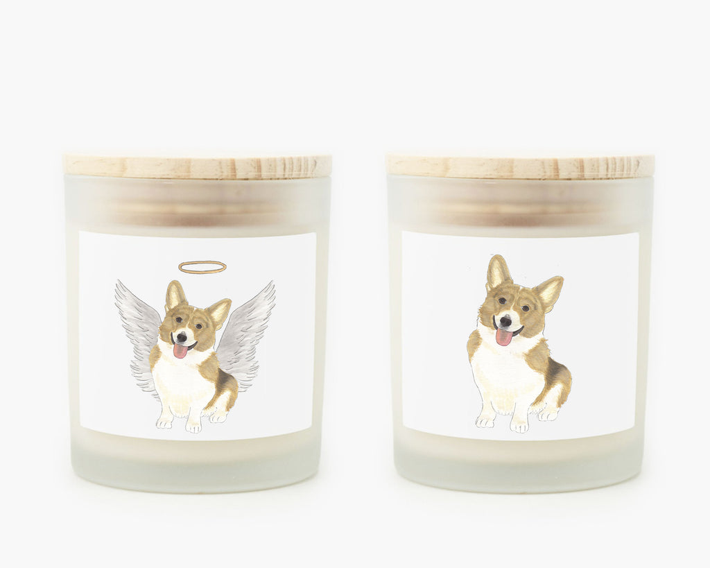 Corgi (Fawn & White) Candle