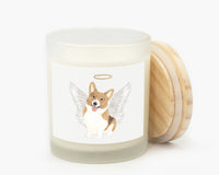 Corgi (Red & White) Candle