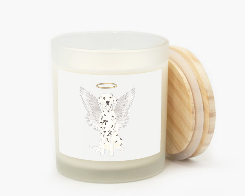 Dalmatian Candle