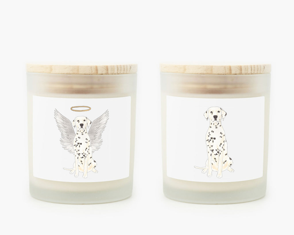 Dalmatian Candle