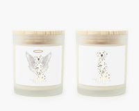Dalmatian Candle