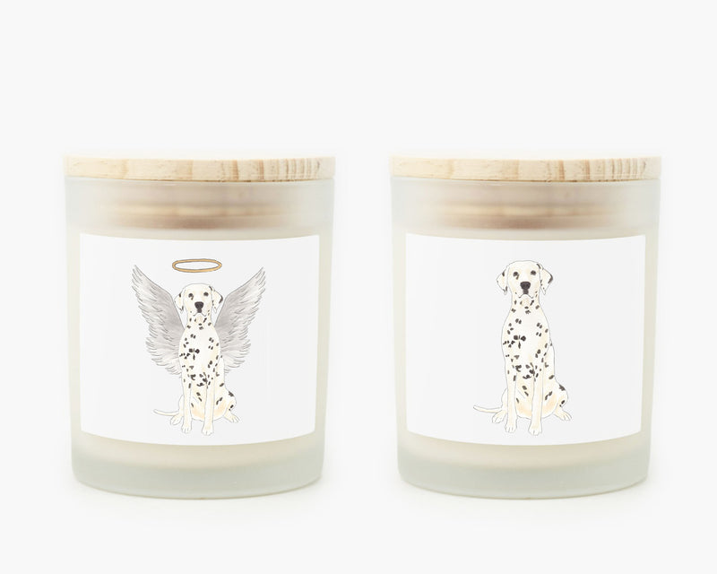 Dalmatian Candle