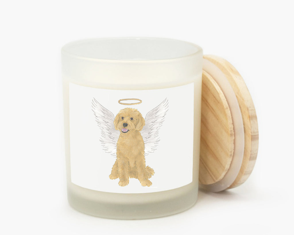Cockapoo (Apricot) Candle
