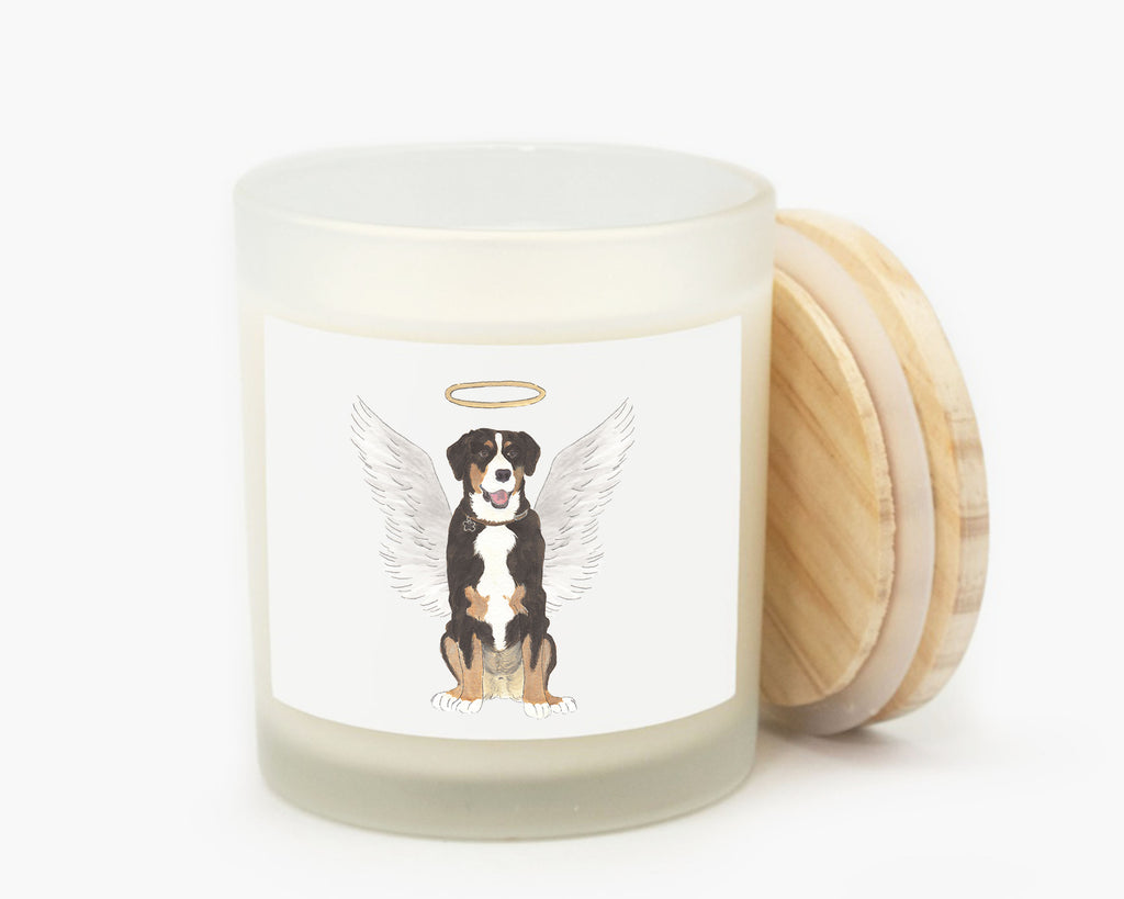 Entlebucher Mountain Dog Candle