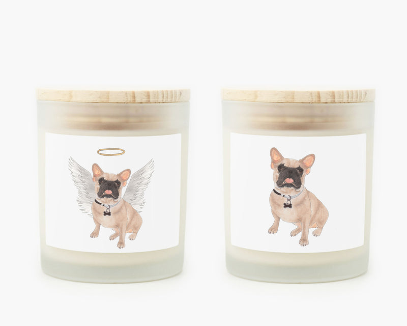 French Bulldog (Masked) Candle