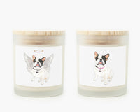 French Bulldog (Pied) Candle