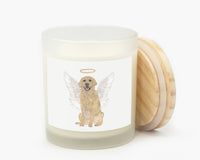 Golden Retriever Candle