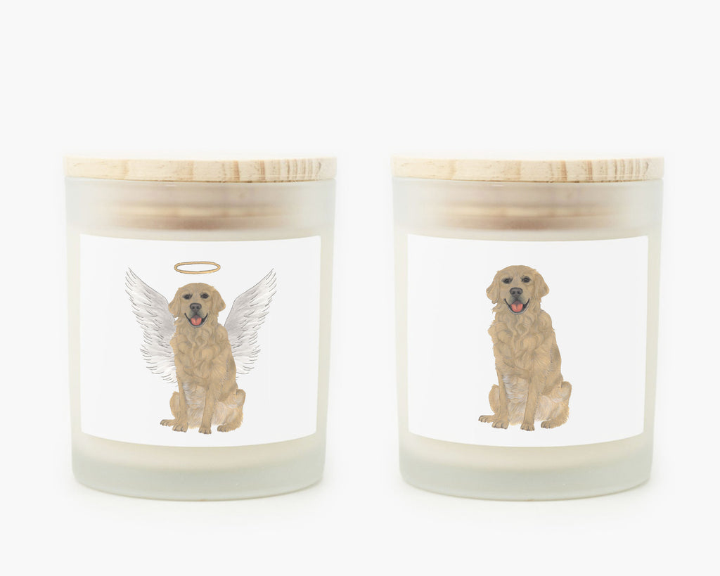 Golden Retriever Candle