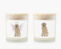 Golden Retriever Candle