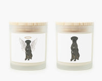 Great Dane (Black) Candle