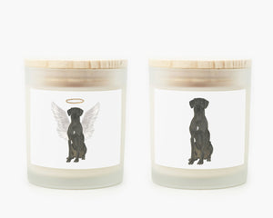 Great Dane (Black) Candle