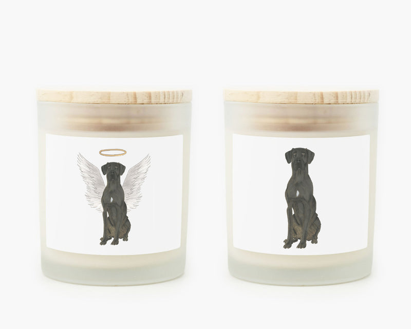 Great Dane (Black) Candle