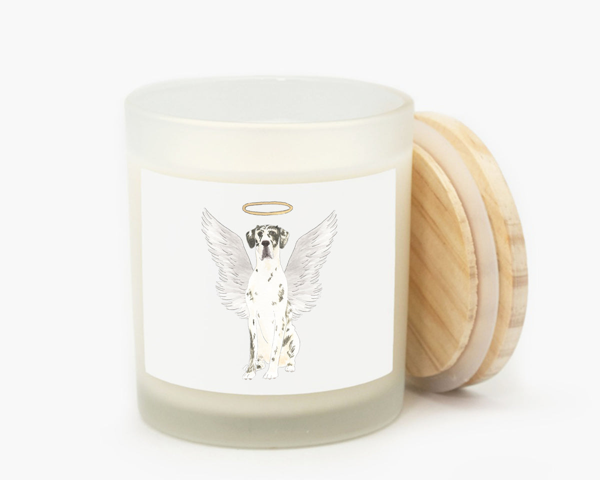 Great Dane (Harlequin) Candle
